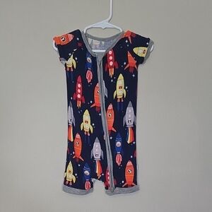 Little Sleepies Space Adventure Romper
